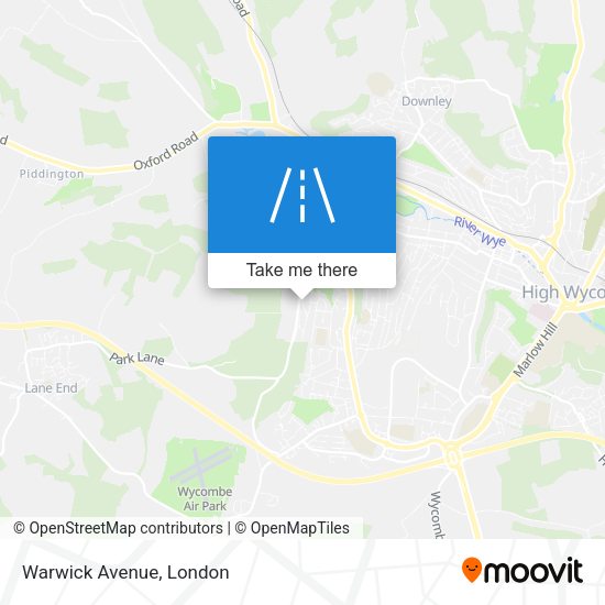 Warwick Avenue map