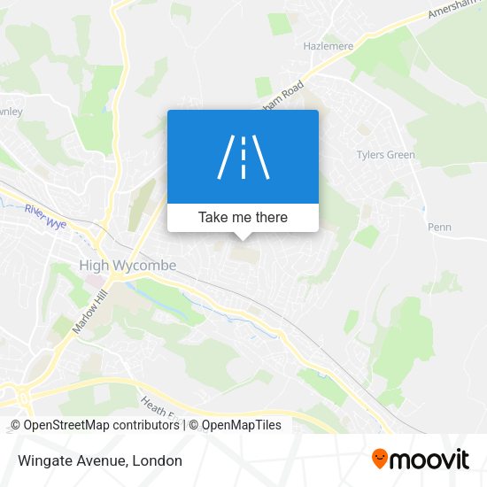 Wingate Avenue map