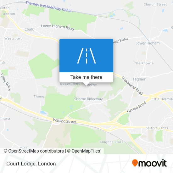 Court Lodge map