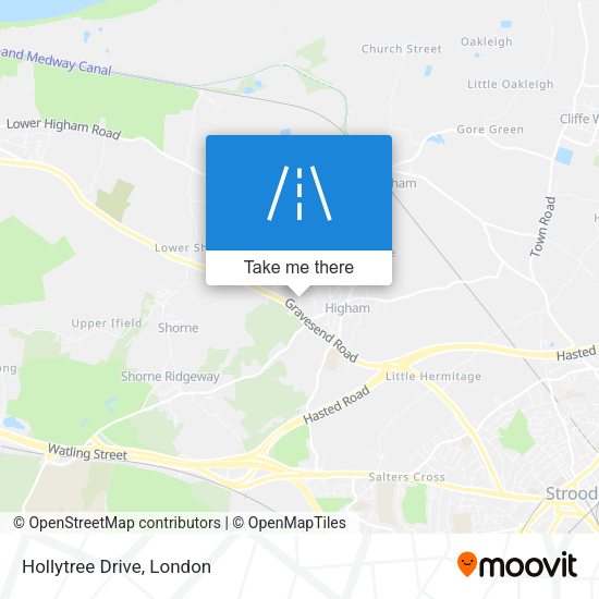 Hollytree Drive map