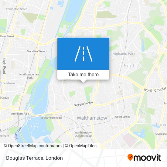 Douglas Terrace map