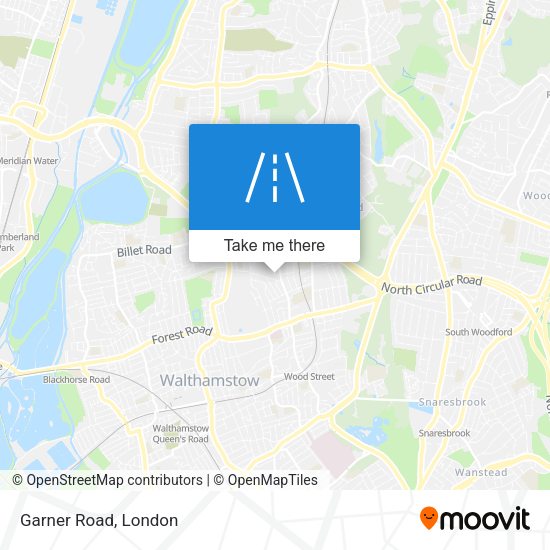 Garner Road map