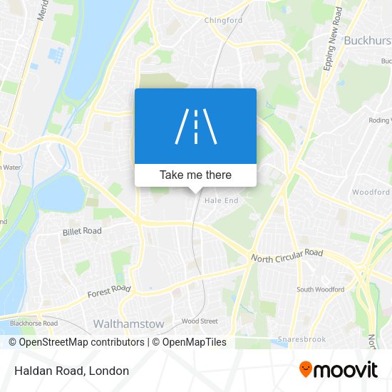 Haldan Road map