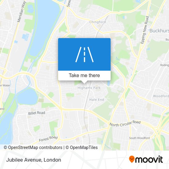 Jubilee Avenue map