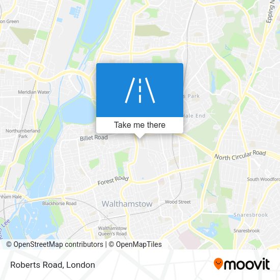 Roberts Road map