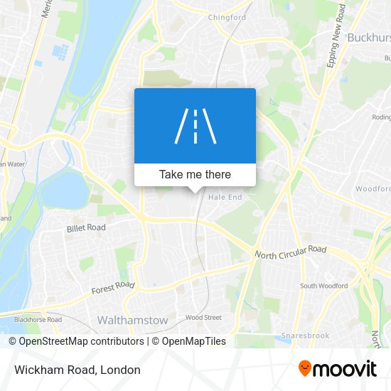 Wickham Road map