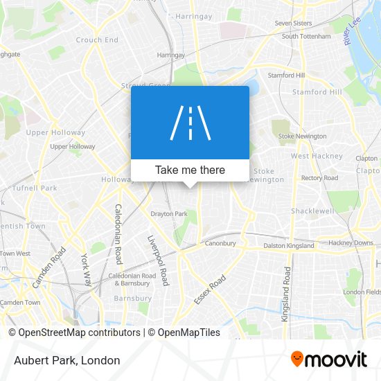 Aubert Park map
