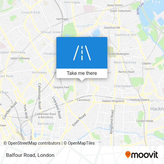 Balfour Road map