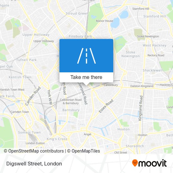 Digswell Street map