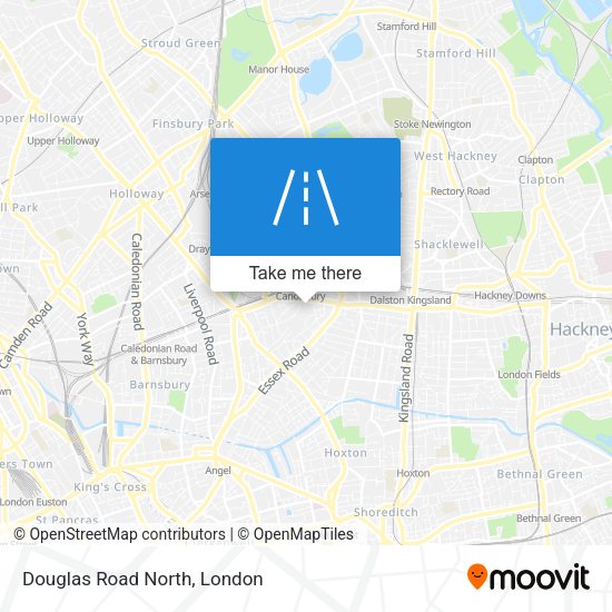 Douglas Road North map