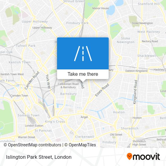 Islington Park Street map