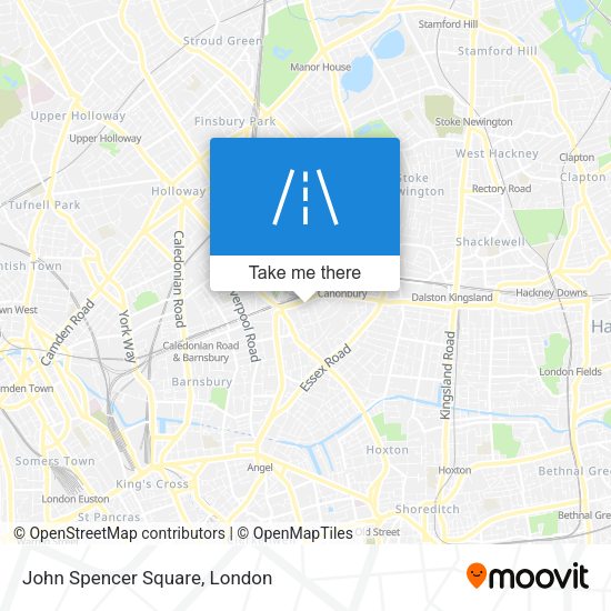 John Spencer Square map