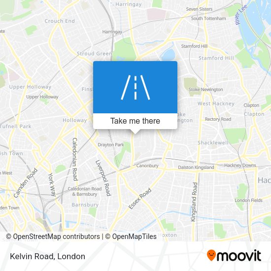 Kelvin Road map