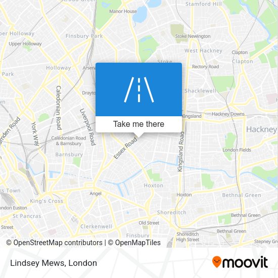 Lindsey Mews map