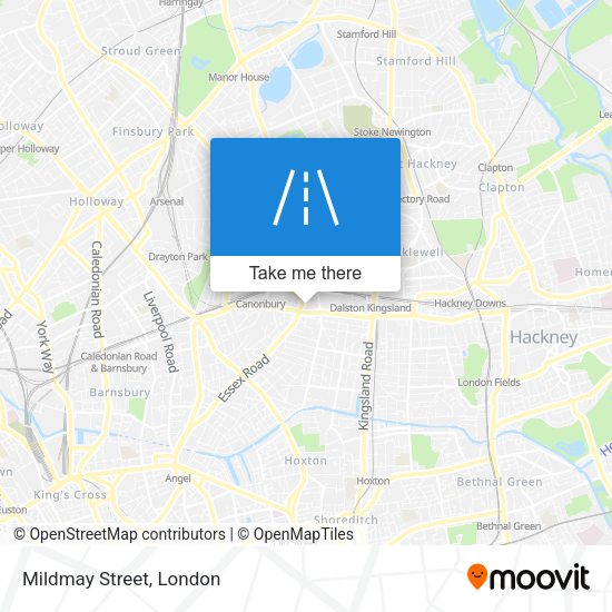 Mildmay Street map