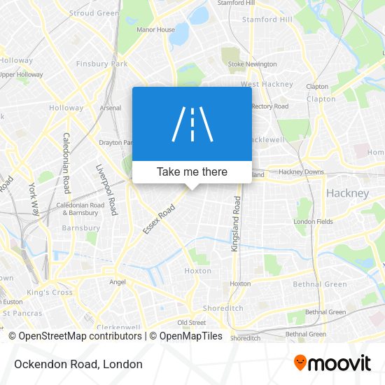 Ockendon Road map