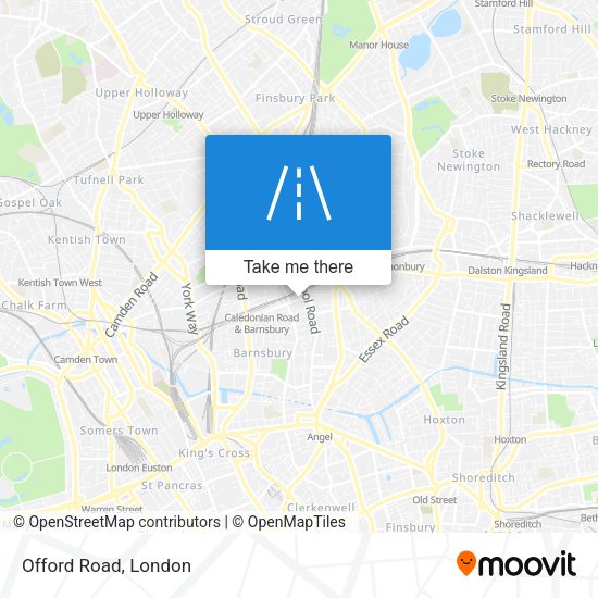 Offord Road map