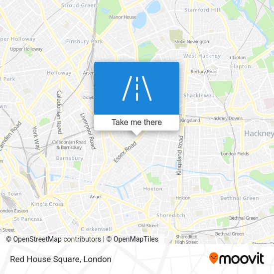 Red House Square map
