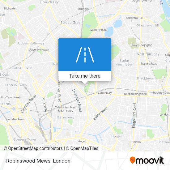 Robinswood Mews map