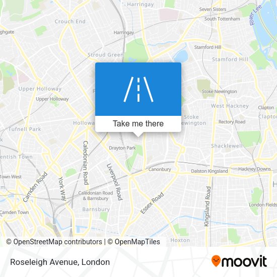 Roseleigh Avenue map