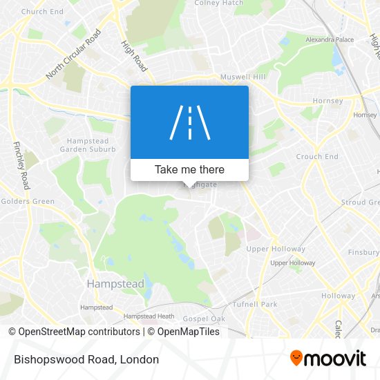 Bishopswood Road map