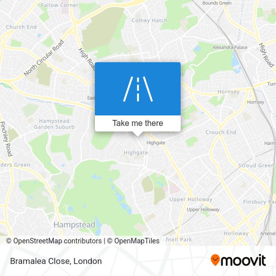 Bramalea Close map