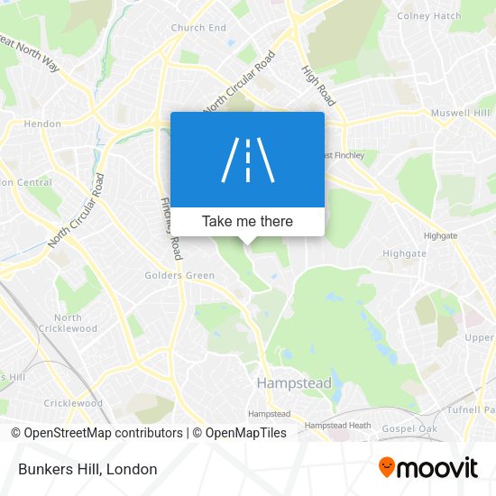 Bunkers Hill map