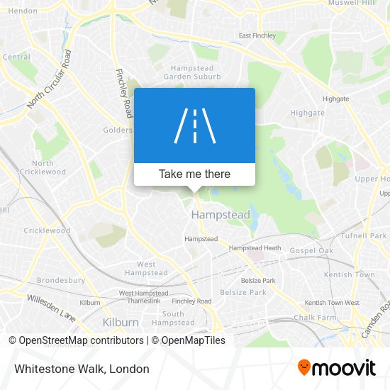 Whitestone Walk map