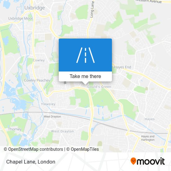 Chapel Lane map