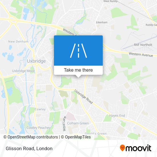 Glisson Road map