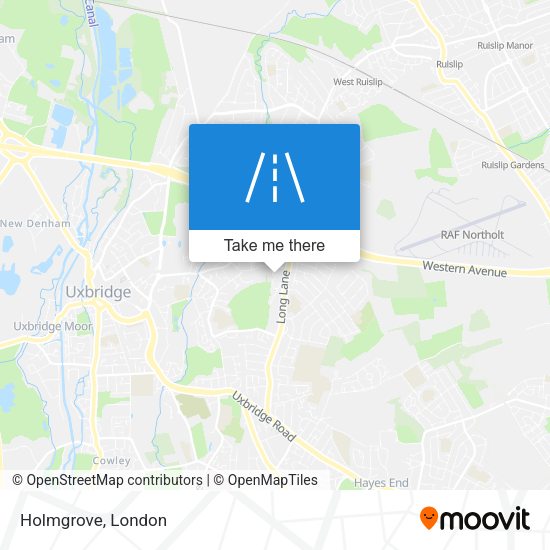 Holmgrove map