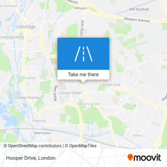 Hooper Drive map