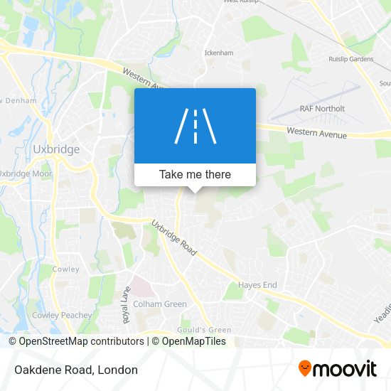 Oakdene Road map