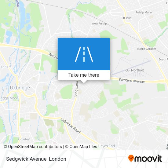Sedgwick Avenue map