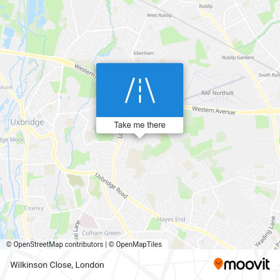 Wilkinson Close map