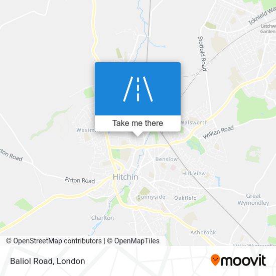 Baliol Road map
