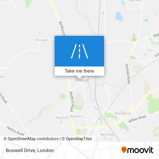 Boswell Drive map