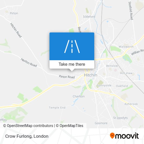 Crow Furlong map
