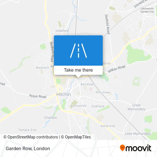 Garden Row map