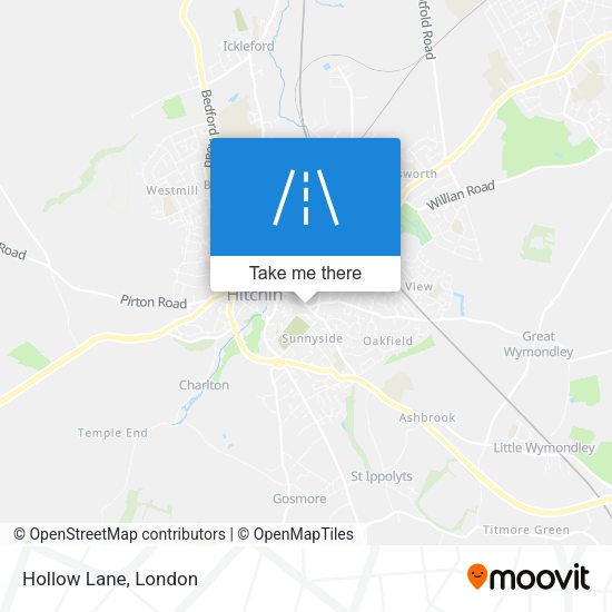 Hollow Lane map