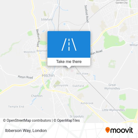 Ibberson Way map