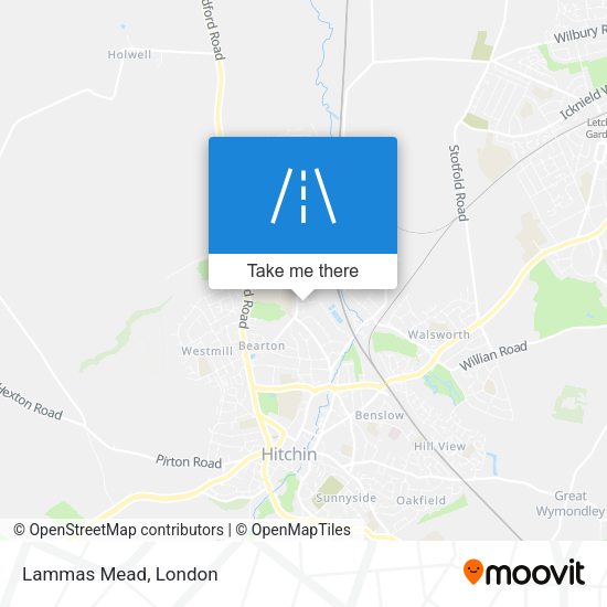 Lammas Mead map