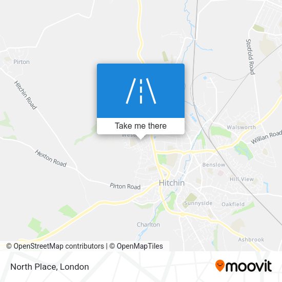 North Place map