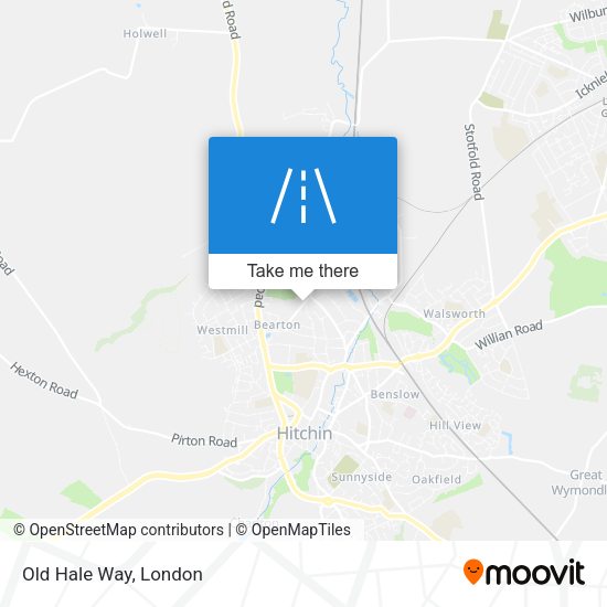 Old Hale Way map