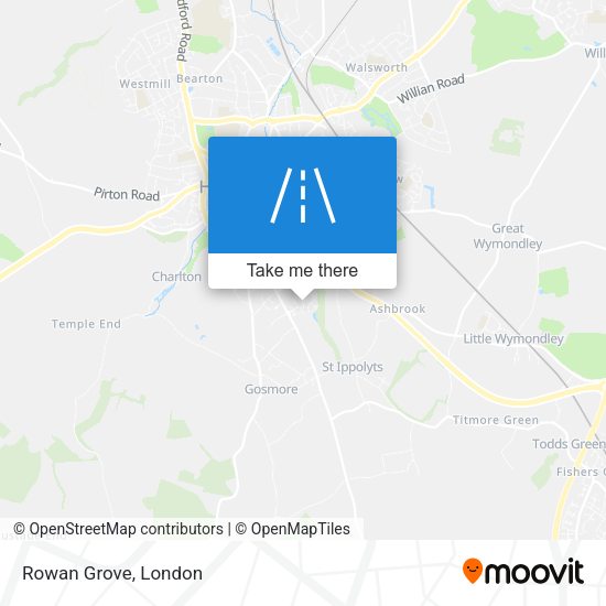 Rowan Grove map