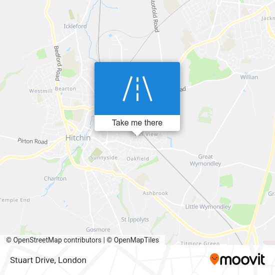 Stuart Drive map