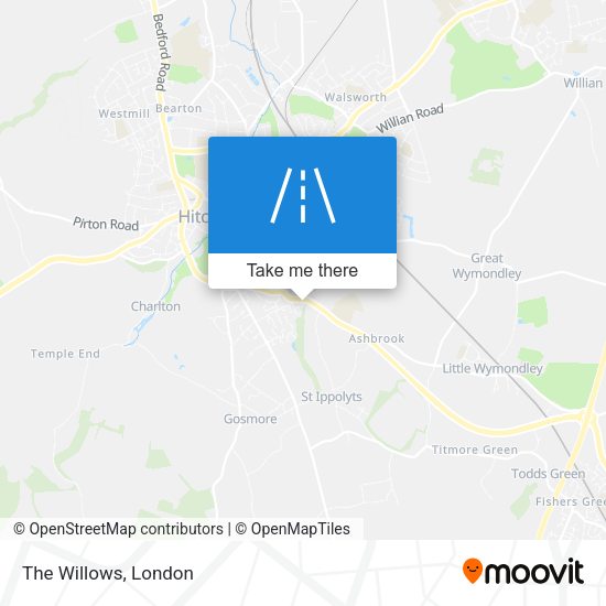 The Willows map