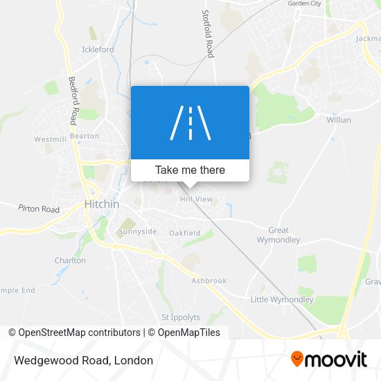 Wedgewood Road map