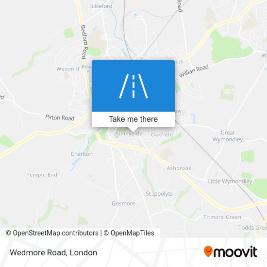 Wedmore Road map