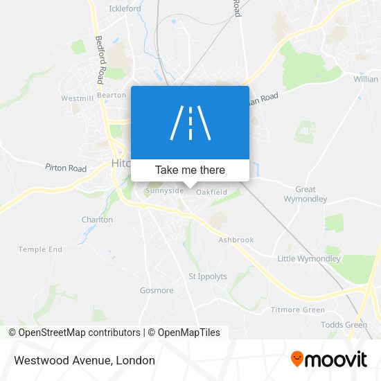 Westwood Avenue map